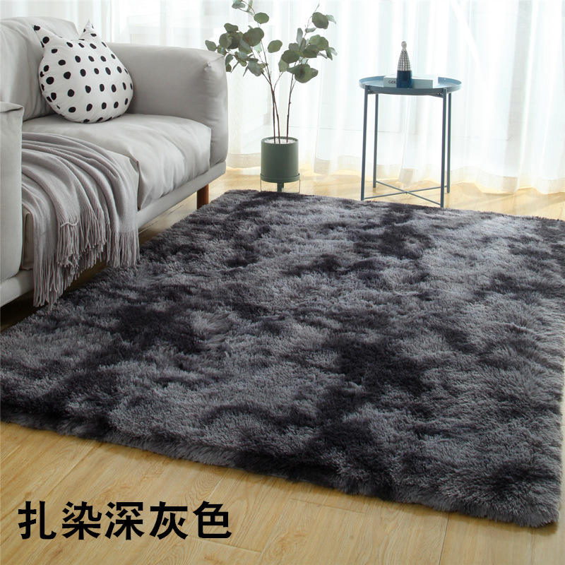 Soft Faux Fur Fluffy Area Rug Luxury Fuzzy Carpet Rugs for Bedroom Living Room Shaggy Plush Carpet Bedside Floor Mat