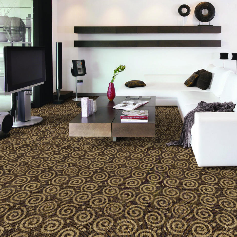 China Factory Manufacturers Custom Carpets Hospitality Ballroom 5 Star Hotel Lobby100% Nylon Print Wall to Wall Carpet