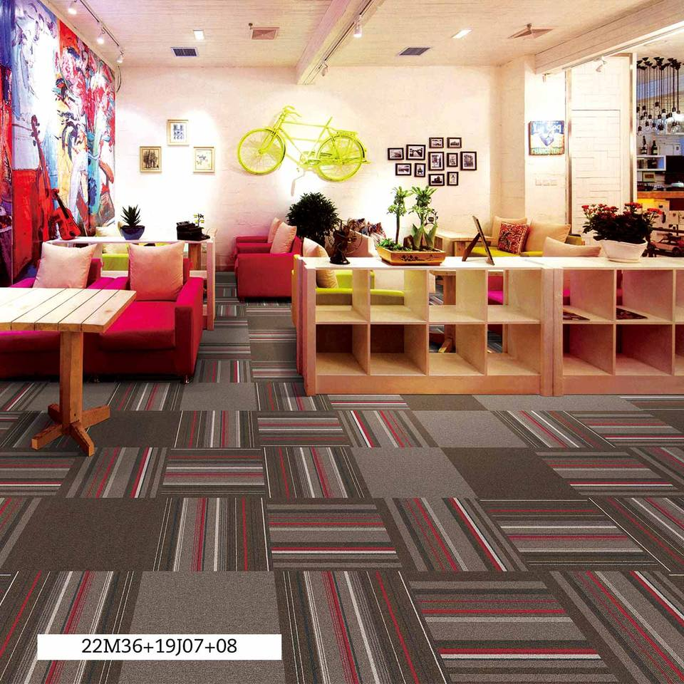 Eco-friendly Office Floor Carpet Tiles Modular Carpets Square Carpets