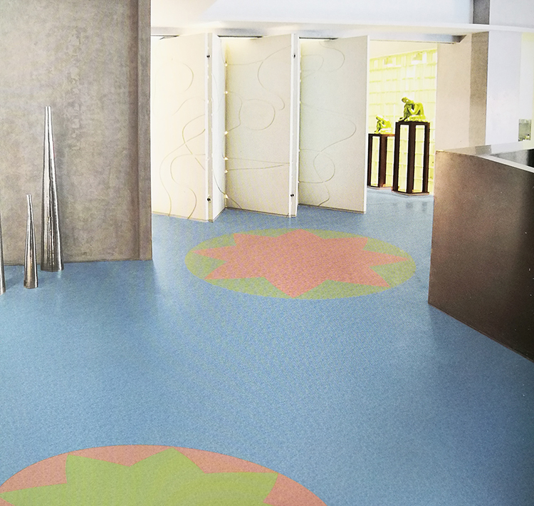 School Hospital PVC Flooring Roll Vinyl Flooring Roll Anti Static Anti Bacteria Flooring PVC Vinyl Commercial Modern