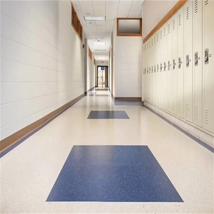 School Hospital PVC Flooring Roll Vinyl Flooring Roll Anti Static Anti Bacteria Flooring PVC Vinyl Commercial Modern
