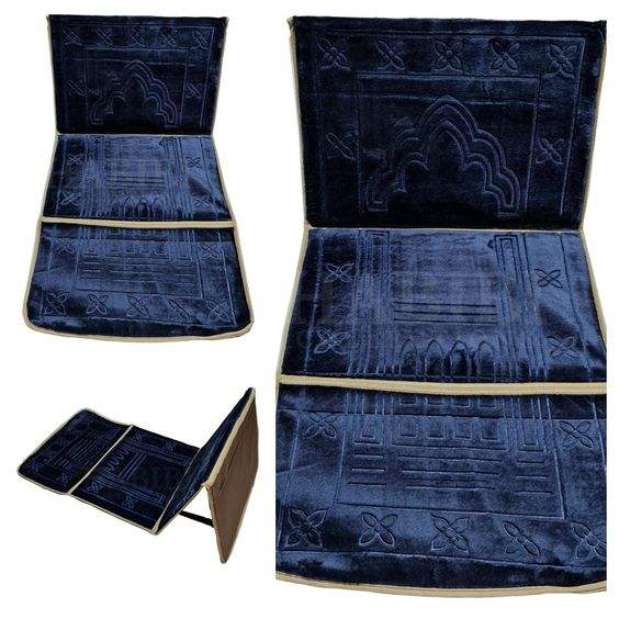 Prayer Mat Portable Gift Box and Prayer Mat with Backrest