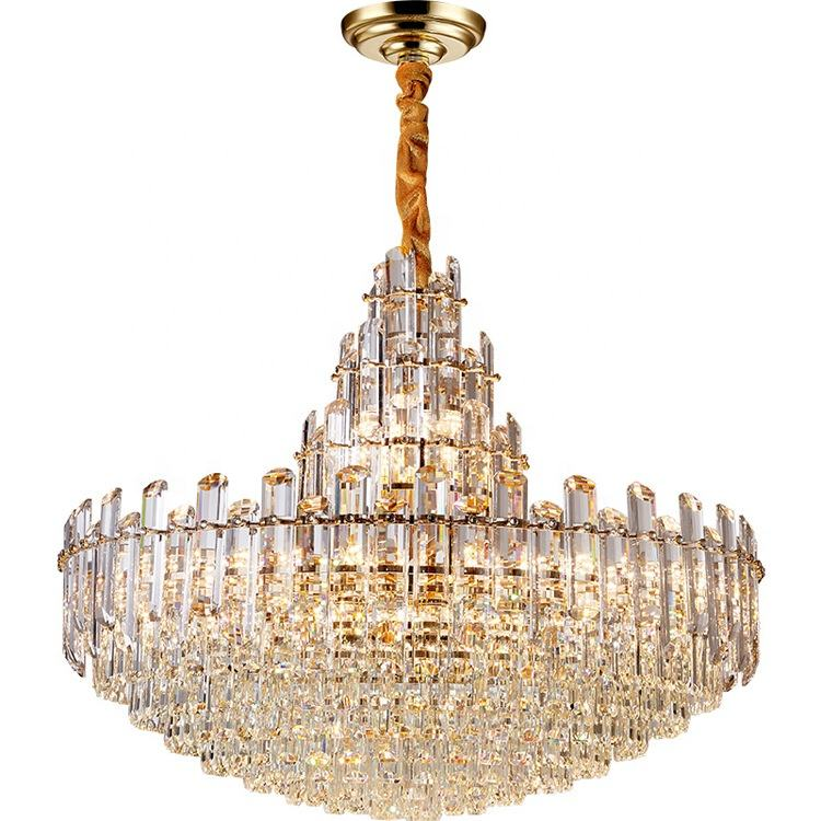 Contemporary Luxury Crystal Chandelier Pendant Light for Living Room Lighting