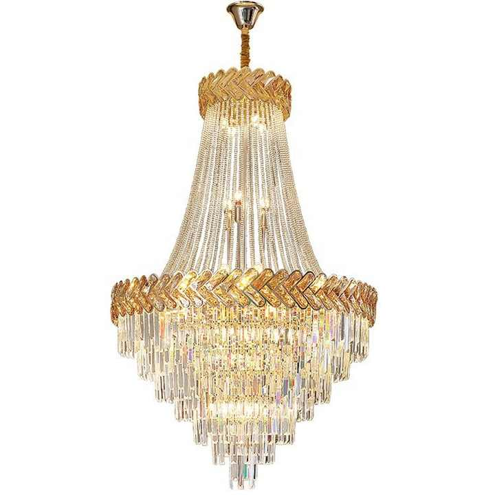 European Lighting Modern Classical Luxury Hotel Restaurant Wedding Hall Crystal Chandelier
