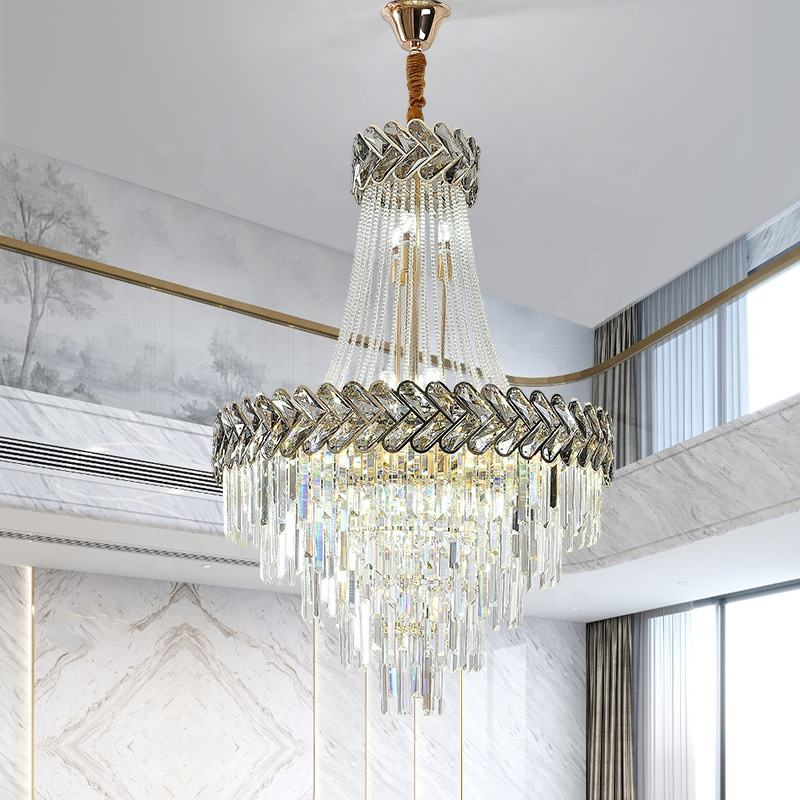 European Lighting Modern Classical Luxury Hotel Restaurant Wedding Hall Crystal Chandelier