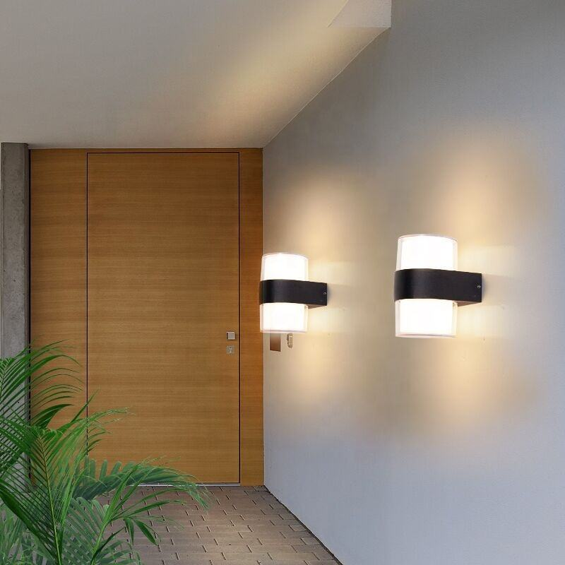 Creative Hotel Corridor Living Room Staircase Bedside Wall Lamp Simple Modern Outdoor Waterproof Led Bracket Light