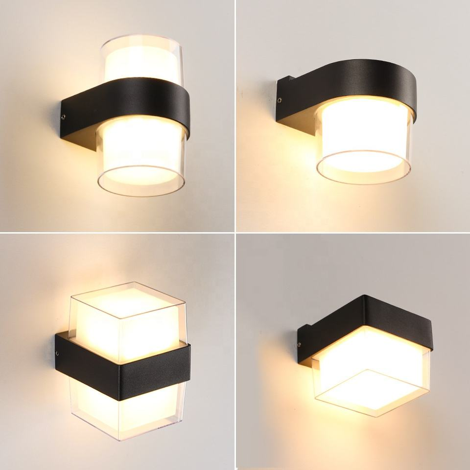 Creative Hotel Corridor Living Room Staircase Bedside Wall Lamp Simple Modern Outdoor Waterproof Led Bracket Light