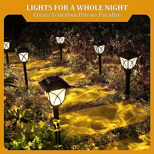 Waterproof Solar Garden Lamp Lawn Lamp Outdoor Courtyard Decoration Led Light Floor Lamp Path Induction Automatic Sensor
