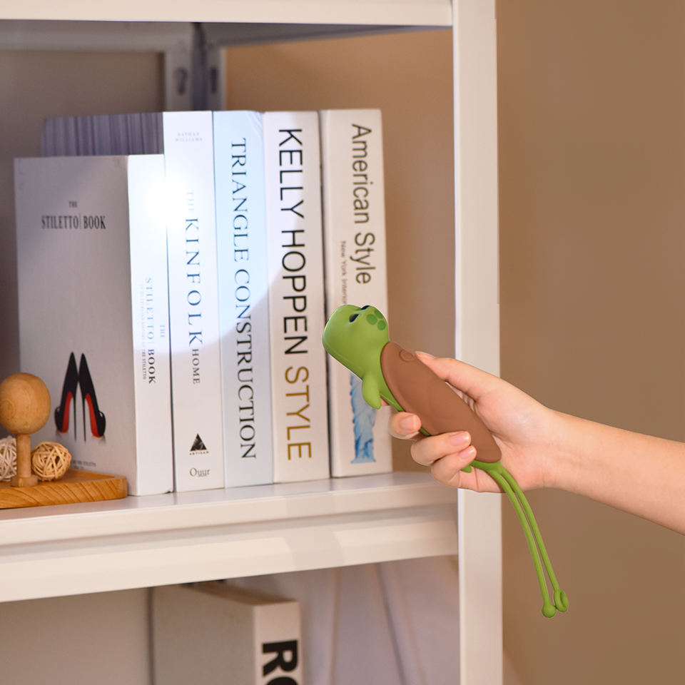 Mini Rechargeable Sea Turtle Night Light Creative Animal Shaped Silicone Emergency Flashlight Decorative Hanging Night Lights