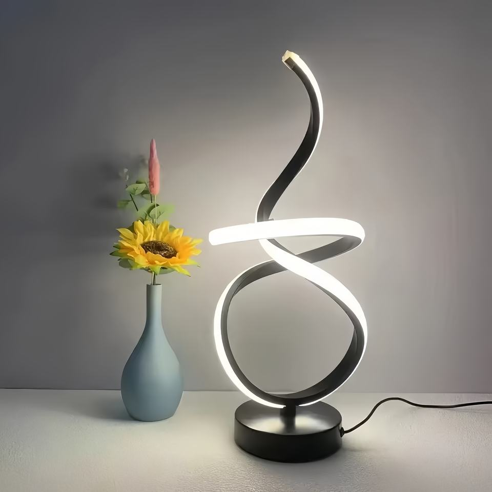 Modern Custom LED Table Lamp for Home Living Room Bedroom Restaurant Hotel Metal Shade Factory Price for Decoration Lighting