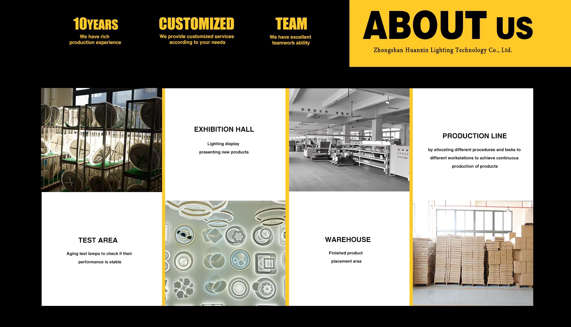 Zhongshan Huanxin Lighting Technology Co., Ltd.