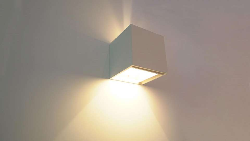 120° Adjustable Beam Outdoor Wall Light for Villa & Garden Facades