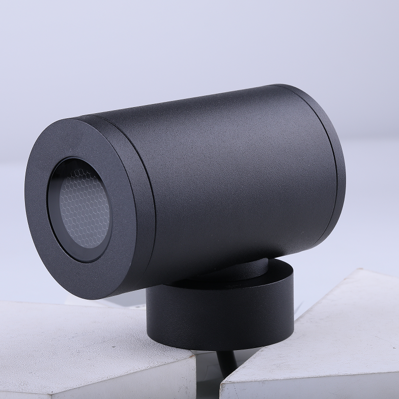 8W Modern IP65 Waterproof LED Outdoor Wall Light Aluminum Lighting Fixtures with Warm White CCT 12W Power ETL Certified