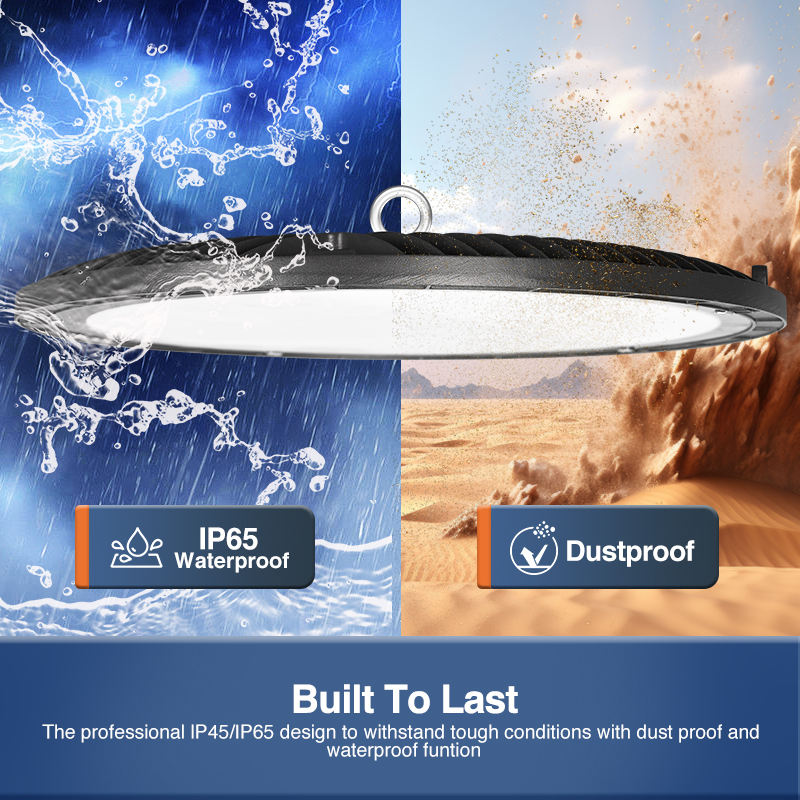 IP45 IP65 LED High Bay Light 100W 150W 200W 300W DOB Workshop Factory Highbay Warehouse Supermarket Lamps Industrial Lighting