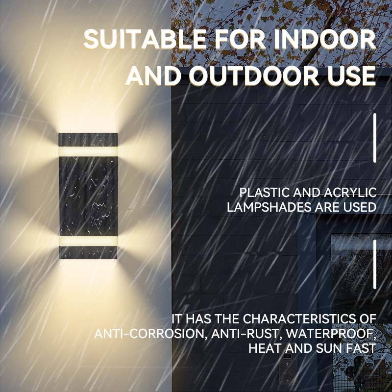 Modern Home Lighting up and Down Lights/Outdoor Light/Hotel Villa Exterior Mounted Waterproof Garden Light Wall Light