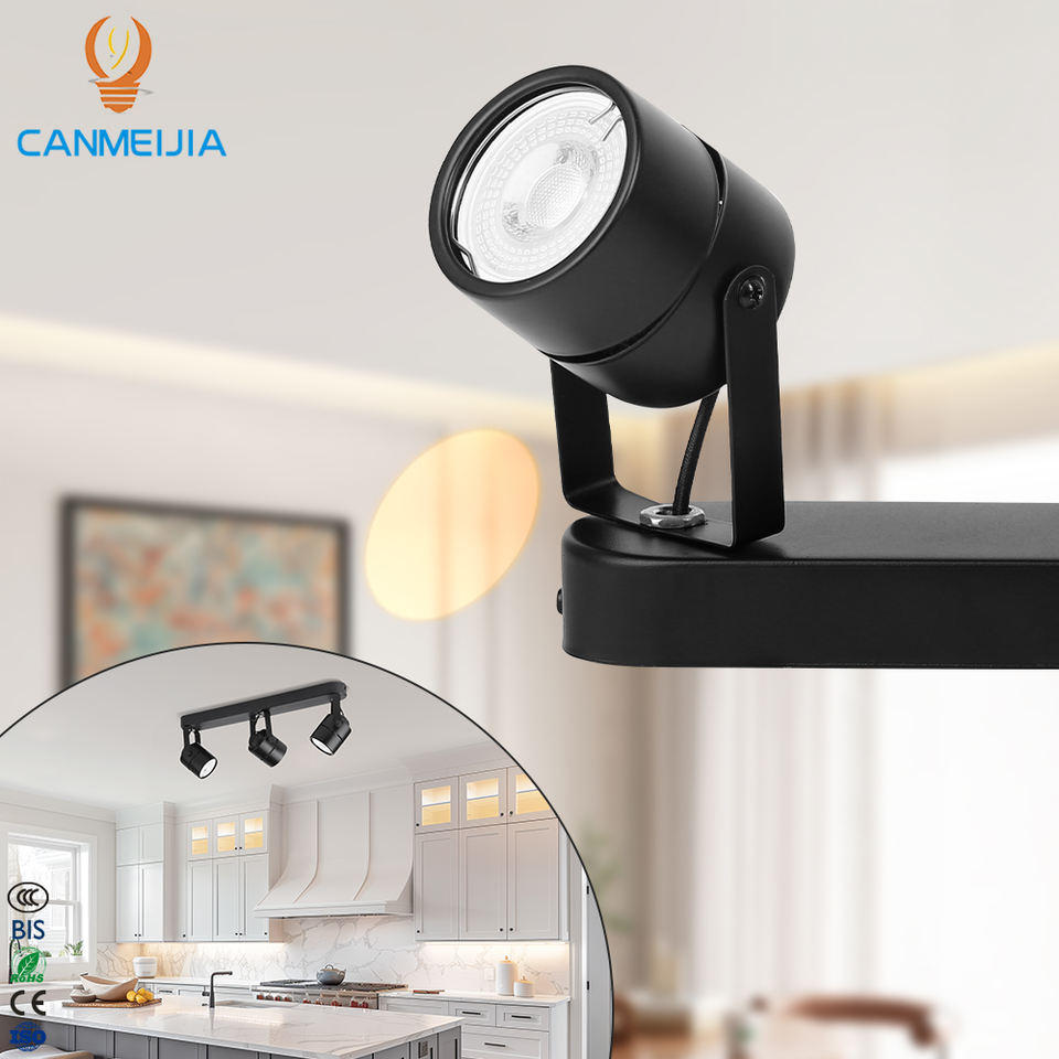 New Design Black GU10 Bulb Ceiling Downlight 350° Adjustable Indoor Spot Lights/Ceiling Spotlights/Led Downlights