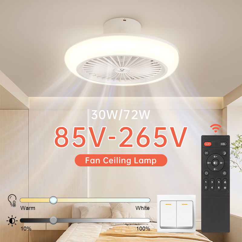CANMEIJIA Indoor House Best Ceiling Fan Light RGB+Intelligent Dimming Ceiling Fans With Led Light/Smart Ceiling Fan/Ceiling Fan