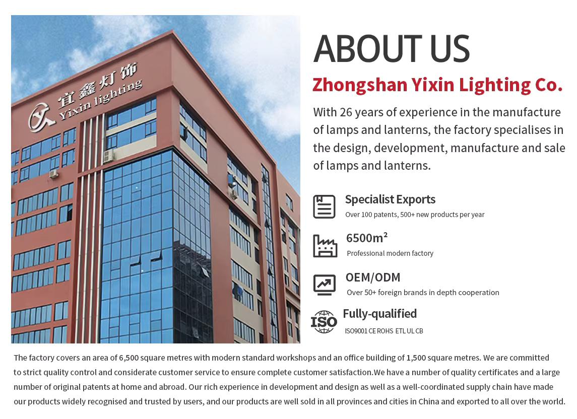 Zhongshan Yixin Lighting Co., Ltd.