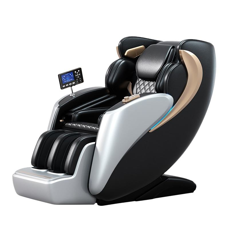 Luxury 4D Foot Bath Massage Chair Full Body Zero Gravity Model Adjustable Electric Sofa with PU Leather Material