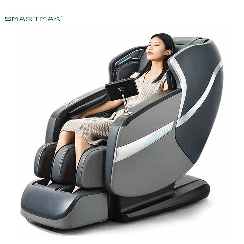Luxury 4D Foot Bath Massage Chair Full Body Zero Gravity Model Adjustable Electric Sofa with PU Leather Material