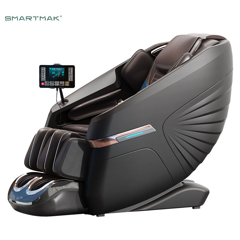 Luxury 4D Foot Bath Massage Chair Full Body Zero Gravity Model Adjustable Electric Sofa with PU Leather Material