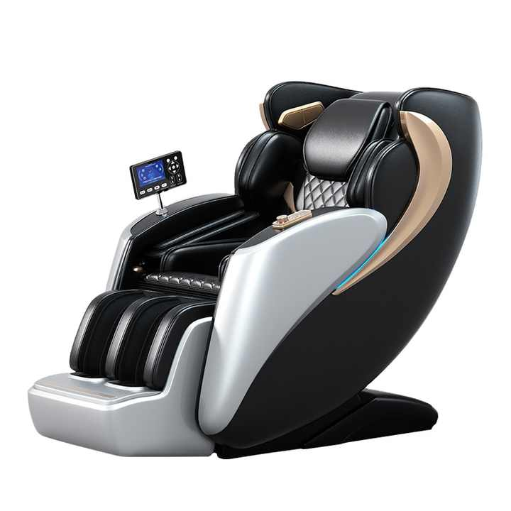 Luxury 4D Foot Bath Massage Chair Full Body Zero Gravity Model Adjustable Electric Sofa with PU Leather Material