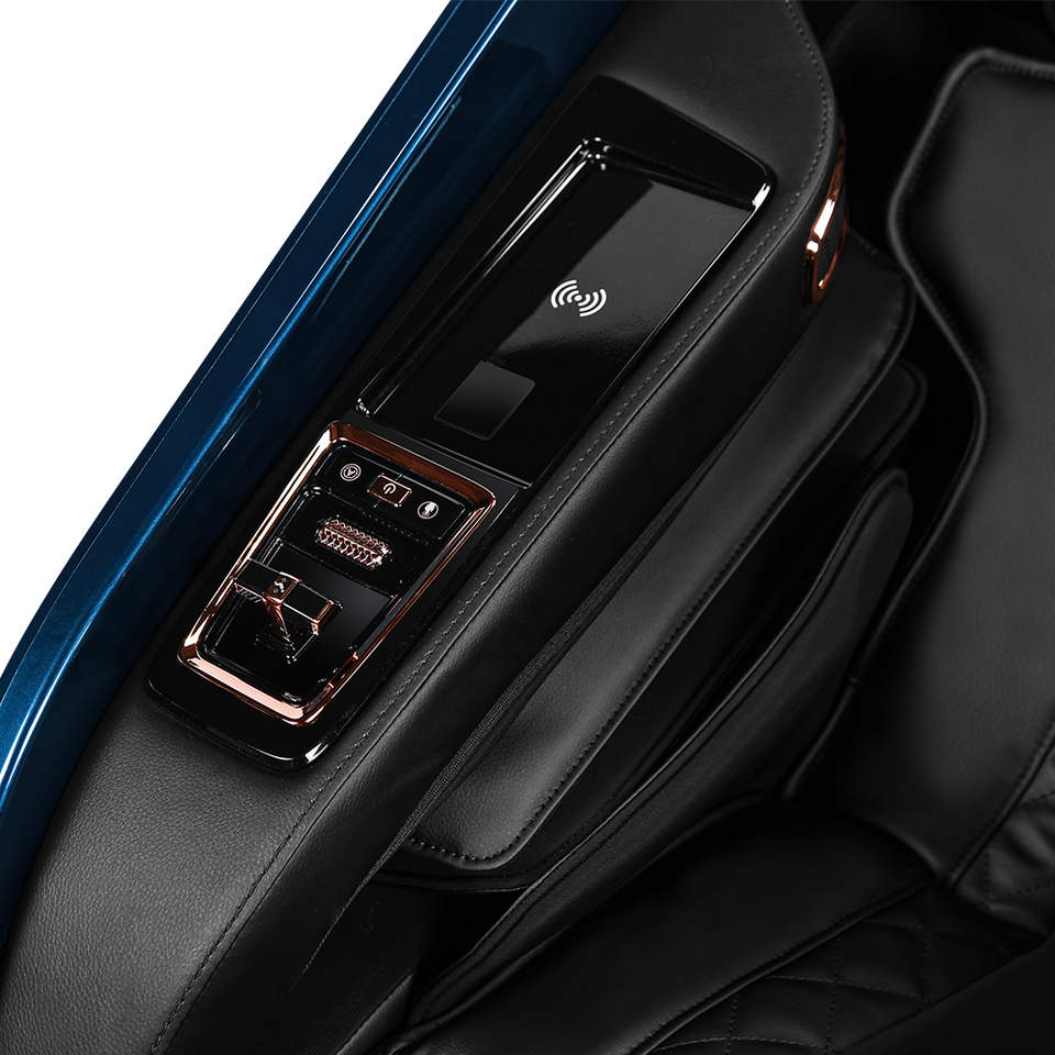 Electric Ai Speaker Zero Gravity Chairs Massage 4D Controller Heated Massage Rocking Recliner Chair With Lcd Touch Screen