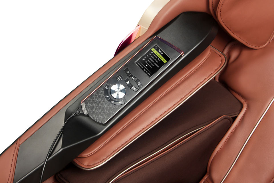 Advance Living Room Leather Body Shoulder Massage Chair 4D Rolling System Music Real Relax Massage Chair