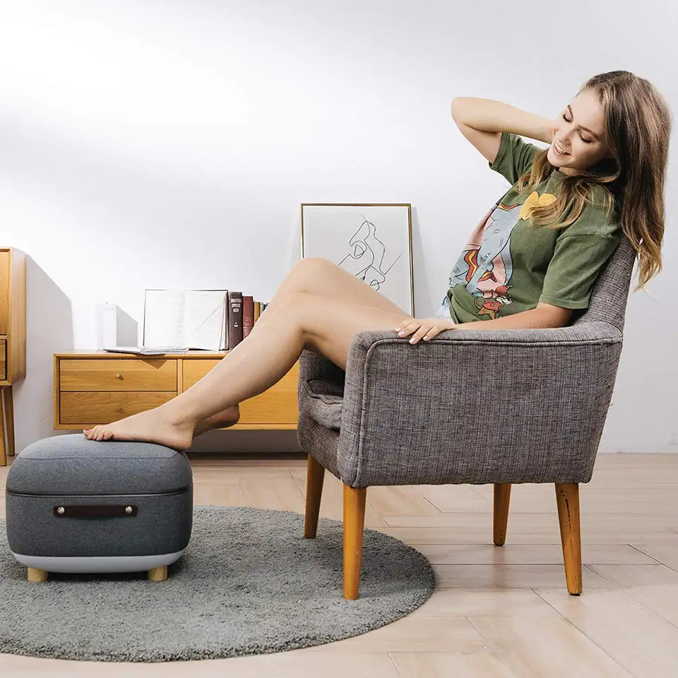 Health Care Portable Shiatsu Pedicure Vibrating Infrared Physiotherapy Light Relaxing Multifunction Foot Spa Bath Massage