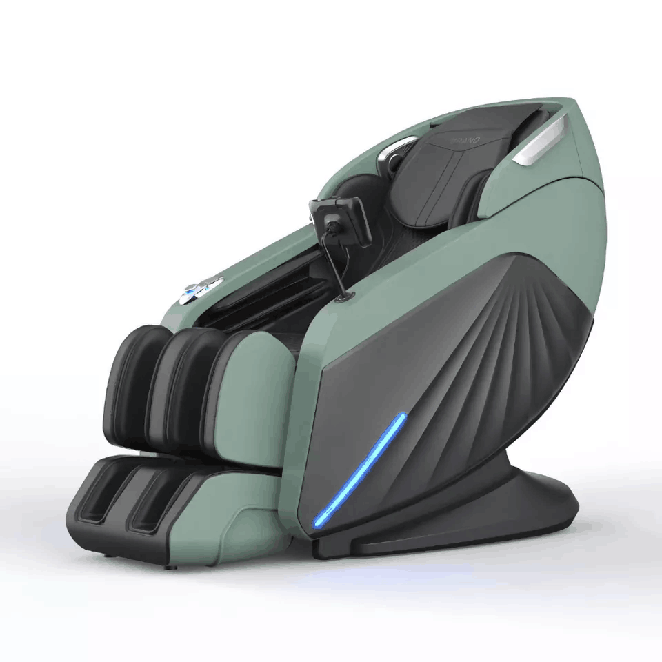 Cheap Sl Track Squeezing Shiatsu Relax 3D 4D Zero Gravity Full Body Airbag Korean Massage Chair With Foot Roller