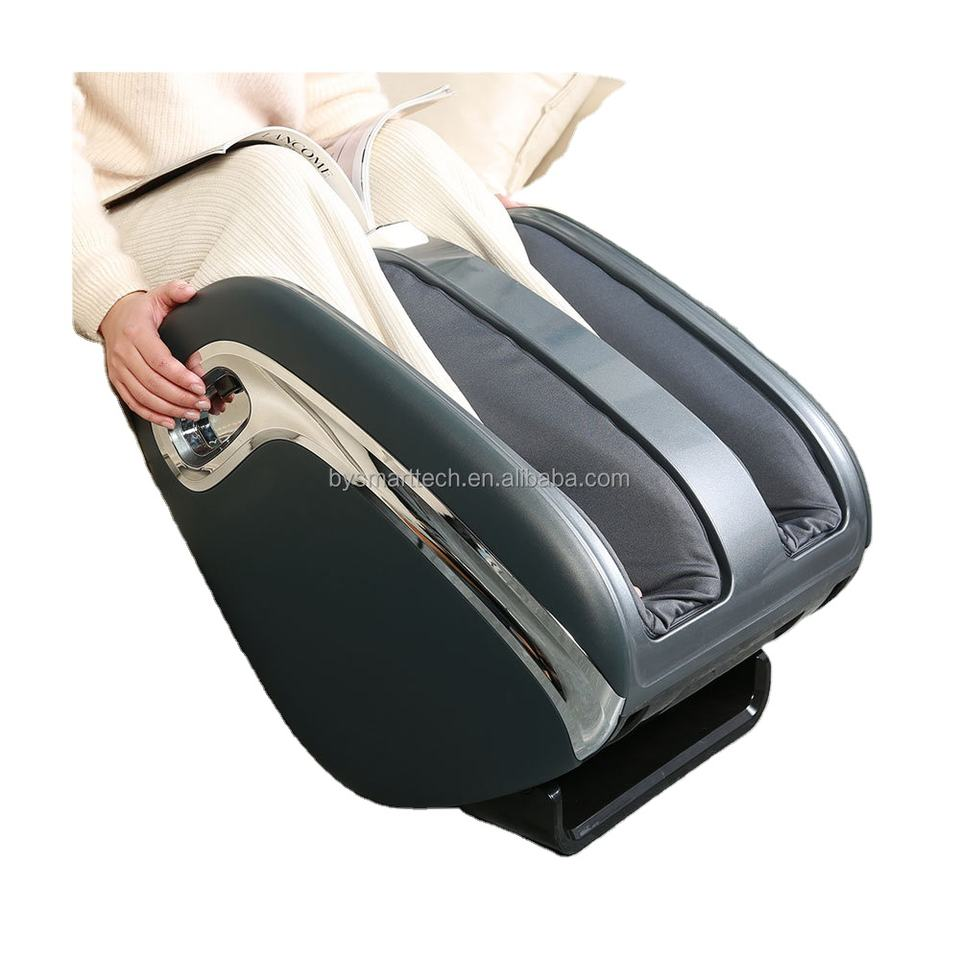 Pro-Grade Leg Massager with Heating&Air Compression Therapy 3D Kneading+Vibration for Foot/Calf Muscle Recovery Home/Gym/Office