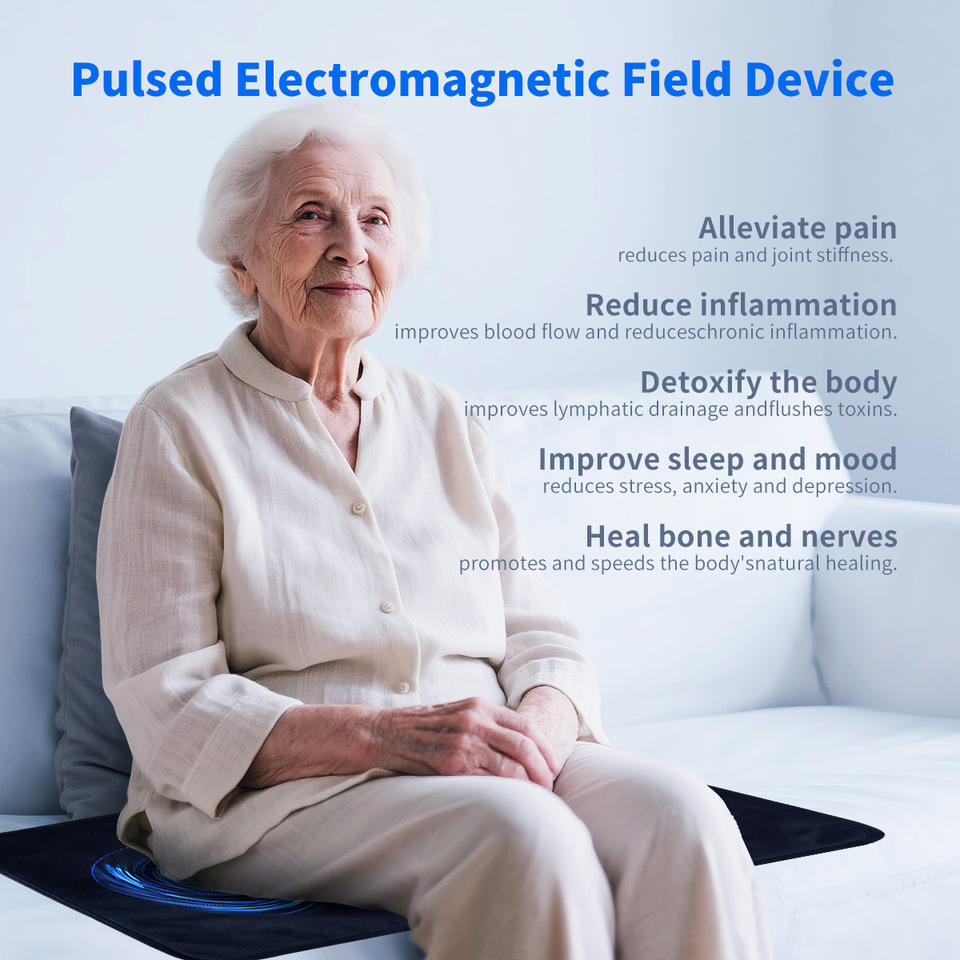 Natural Healing Home Health Care PEMF Therapy Machine Soft High Dose PEMF Mat for Muscle Relief