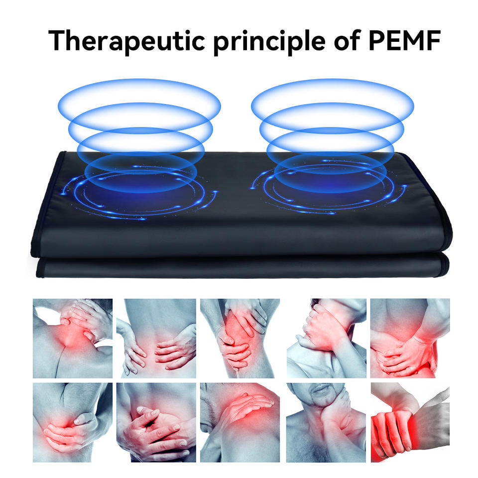 Natural Healing Home Health Care PEMF Therapy Machine Soft High Dose PEMF Mat for Muscle Relief