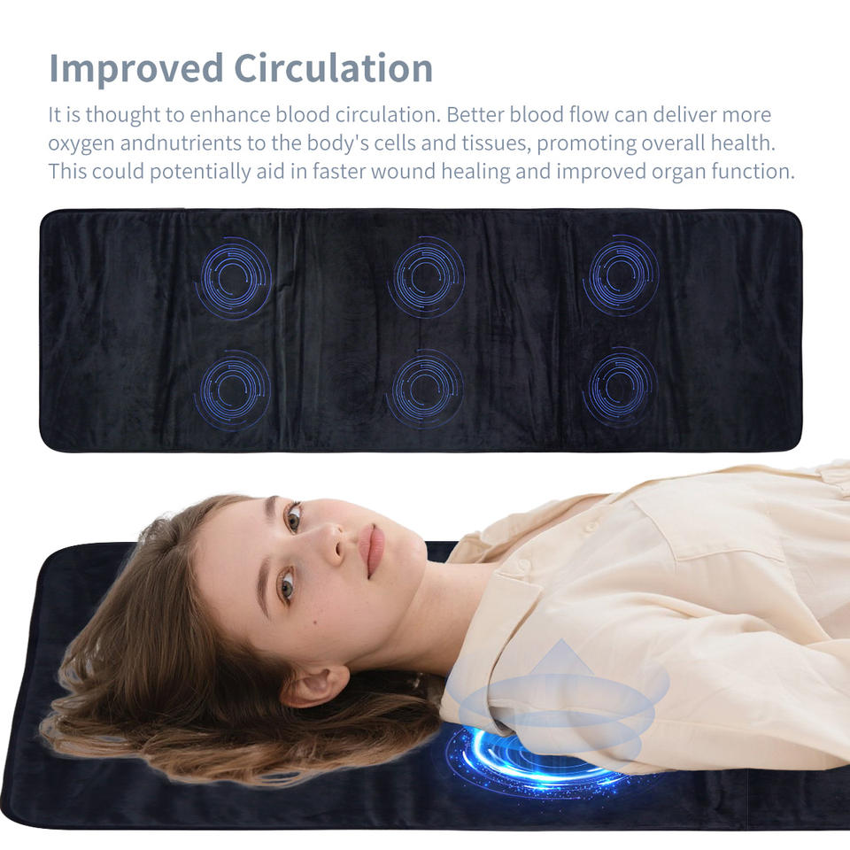 Natural Healing Home Health Care PEMF Therapy Machine Soft High Dose PEMF Mat for Muscle Relief