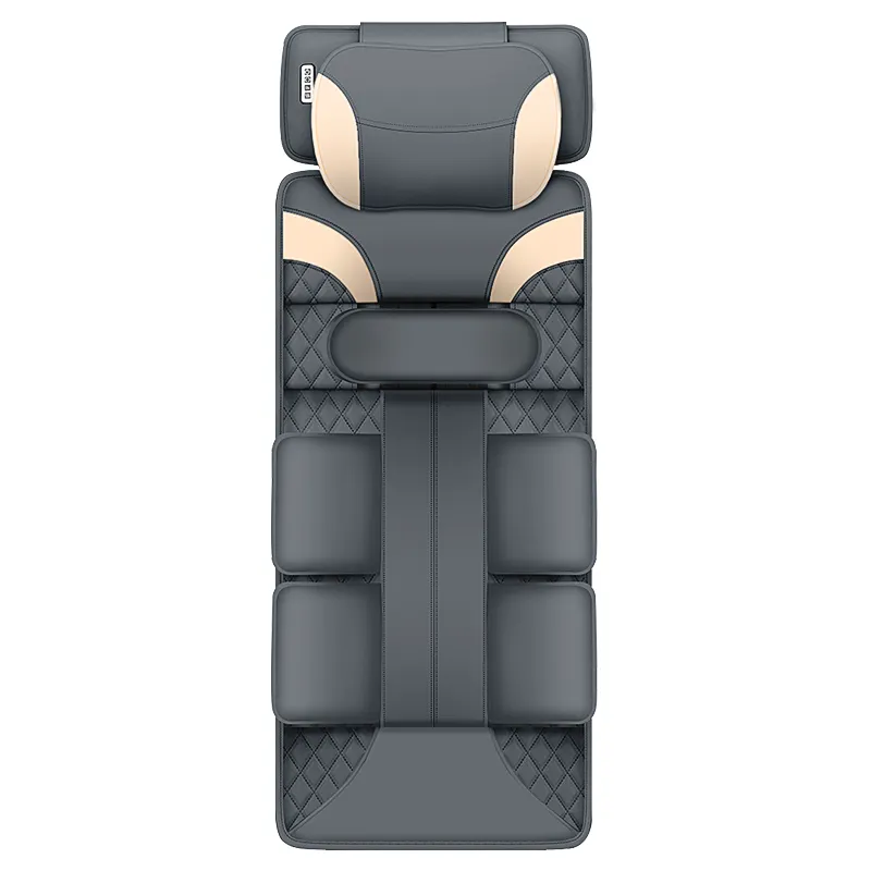 Phenitech Full Body Massage Mat with Airbags Stretching & Heating, 3D Lumbar Traction Back Massager Pad, Massager Mattress