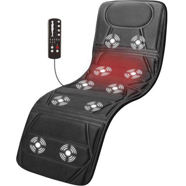 Electric Vibration Massage Mattress Portable Foldable Health Care Massage Cushion