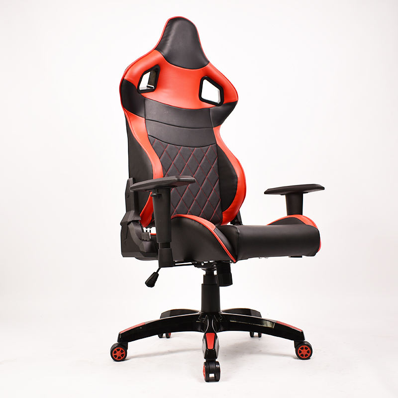 Best Synthetic Leather Foam Cushions Ergonomic Swivel Chair Reclining Racing Computer Chair Gaming