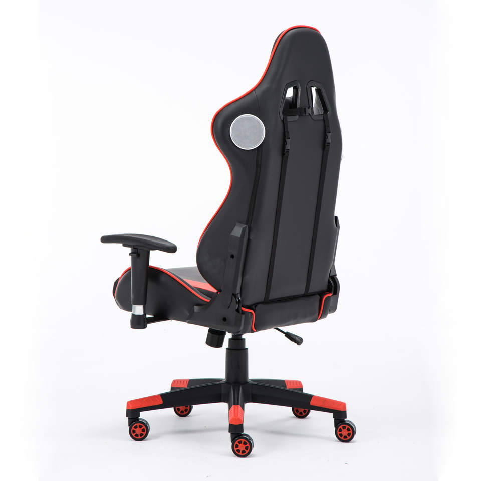 Racing PC Computer Chair Accept Custom Music Bluetooth Speaker RGB Ergonomic Gaming Chair