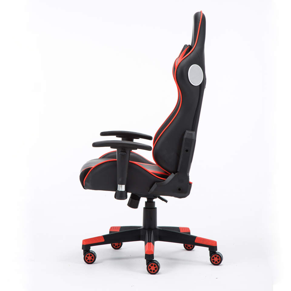 Racing PC Computer Chair Accept Custom Music Bluetooth Speaker RGB Ergonomic Gaming Chair
