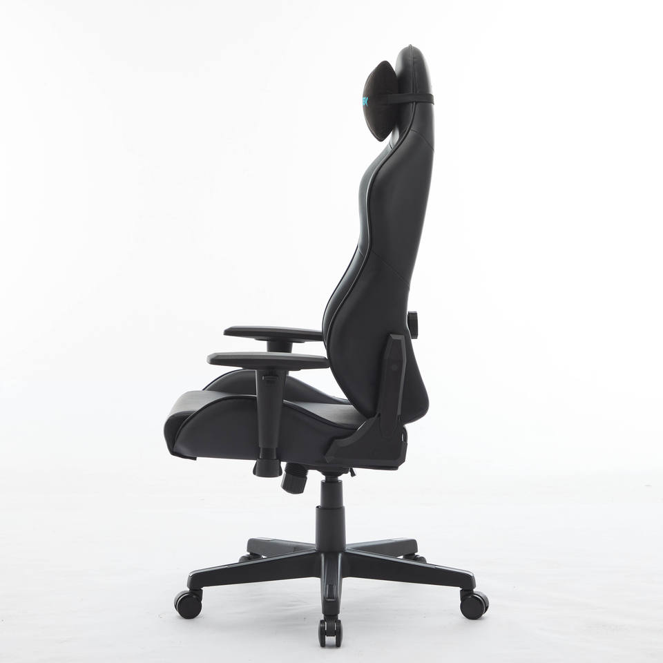Wholesale Racing Style Black Pu Leather Swivel Computer Chair Ergonomic PC Gaming Chair Custom