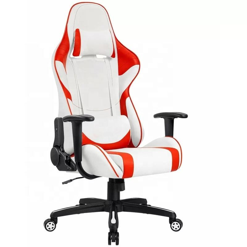 Personalized PU Leather Swivel Office Chair Ergonomic Computer Pc Racing Gaming Chair