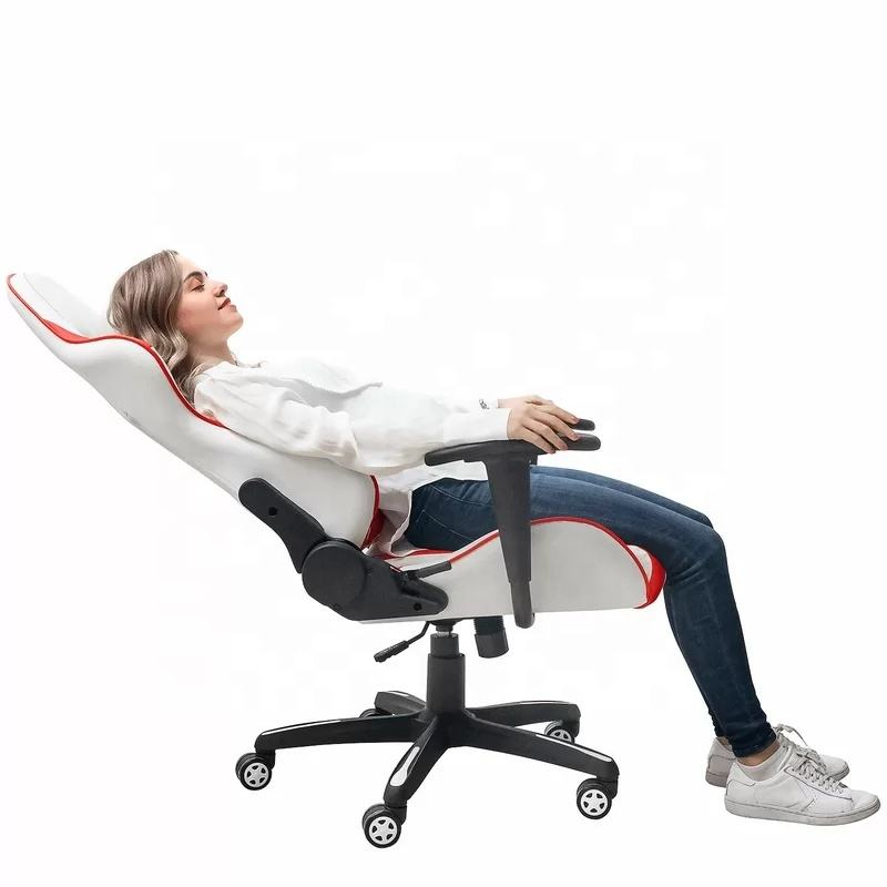 Personalized PU Leather Swivel Office Chair Ergonomic Computer Pc Racing Gaming Chair