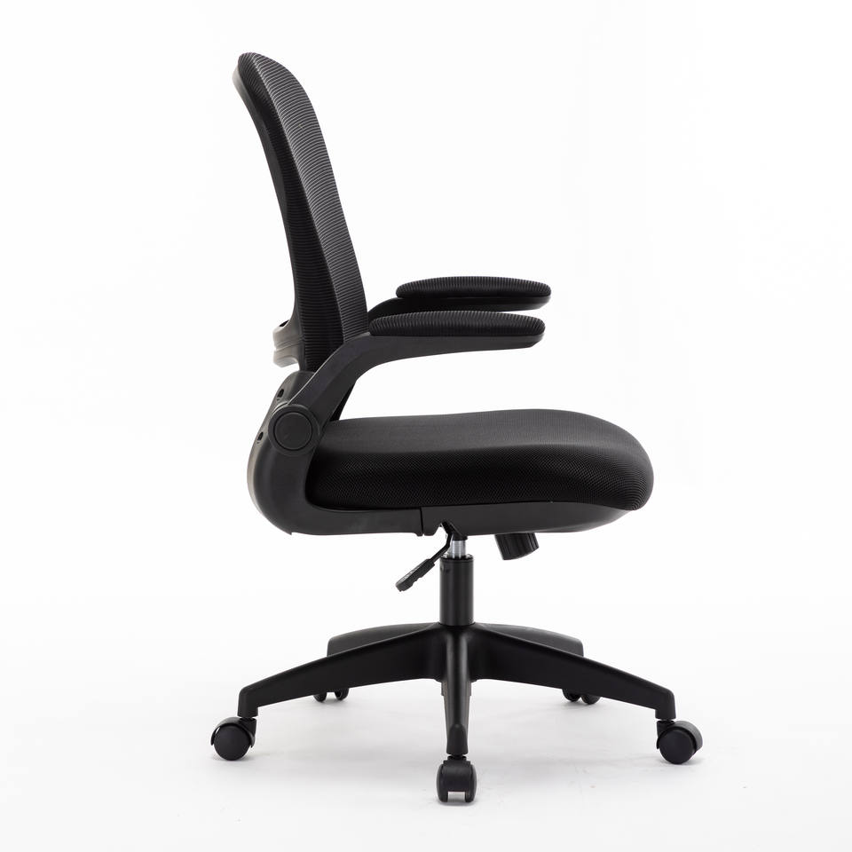 Wholesale Height Adjustable Swivel Office Waiting Chair for Meeting Conference Room Mid Back Swivel Office Chair