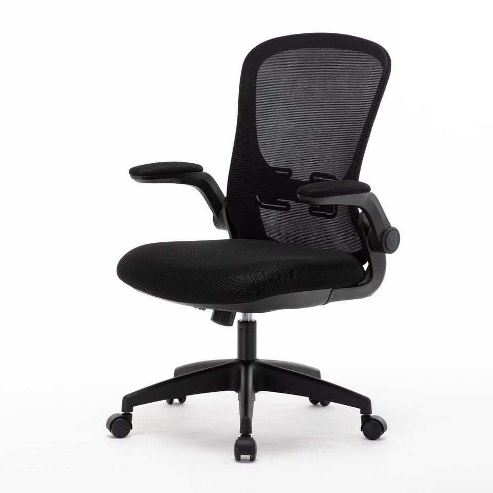 Wholesale Height Adjustable Swivel Office Waiting Chair for Meeting Conference Room Mid Back Swivel Office Chair