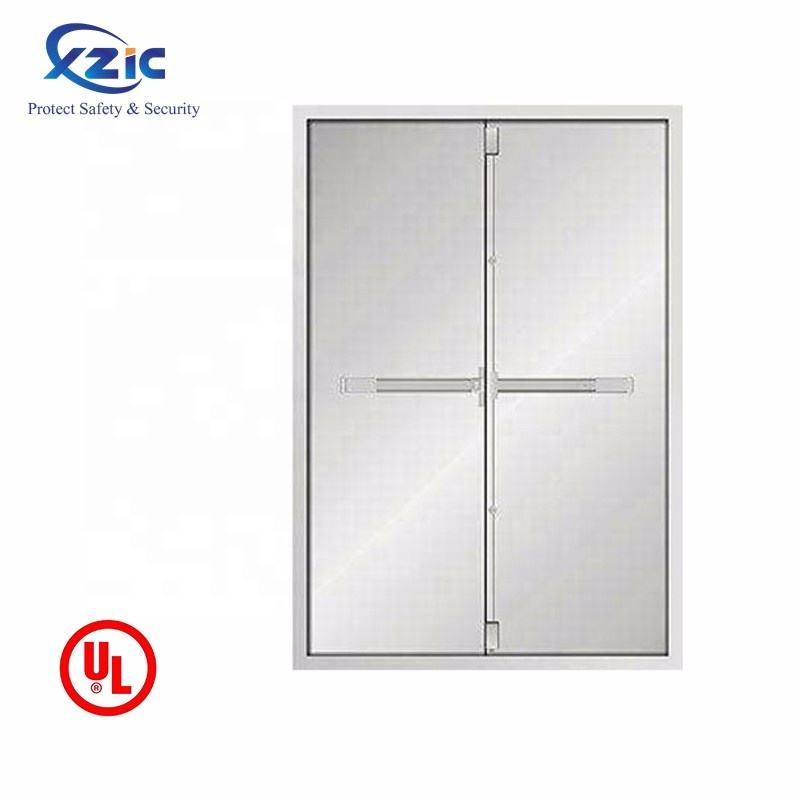 Fire Resistant Metal Door UL Approved Hotel 1 Hour Steel Fire Door