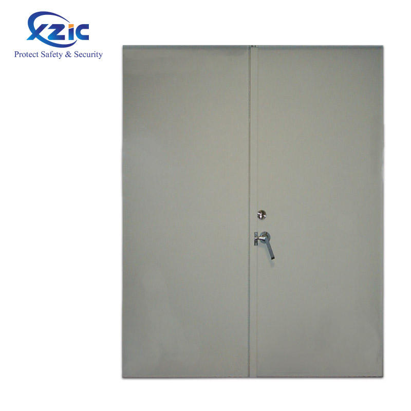 Acoustic Steel KTV Movie Theater Door With Pressed Galvanized Steel Metal Door Frame and Jamb