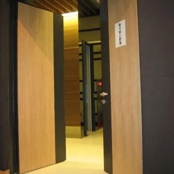 Hotel Room Wood Doors Soundproof Wooden Fire Door Modern Fire Rated Interior Doors
