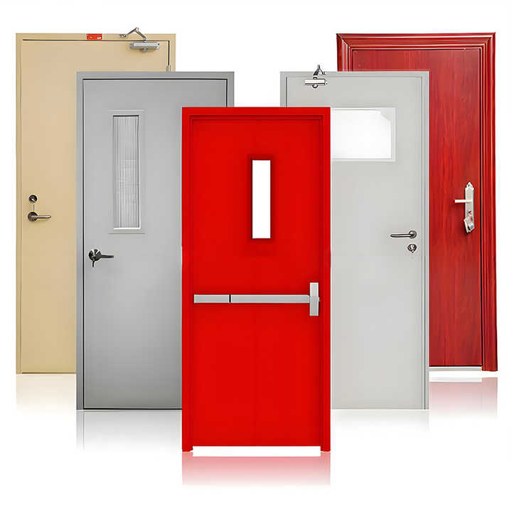 AIS Customized Quality Modern Steel Fire Door Exit Door Interior Office Building Commercial Swing Door