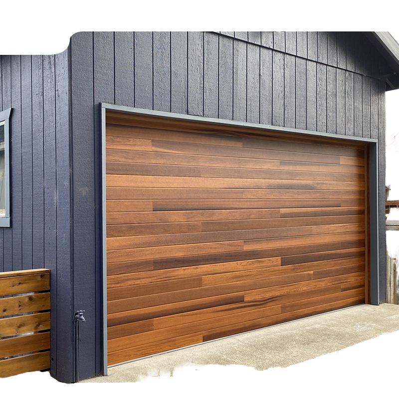 2025 Manufacturer's High Quality Industrial Automated Sectional Lifting Garage Doors Waterproof Fiberglass Steel Overhead Design