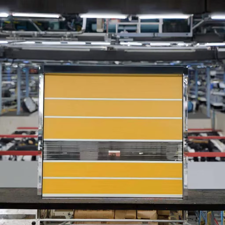 Wholesale Custom Self-Repairing Industrial Soft PVC High Speed Doors for Warehouse Interiors Factory Priced Roller Shutter Door